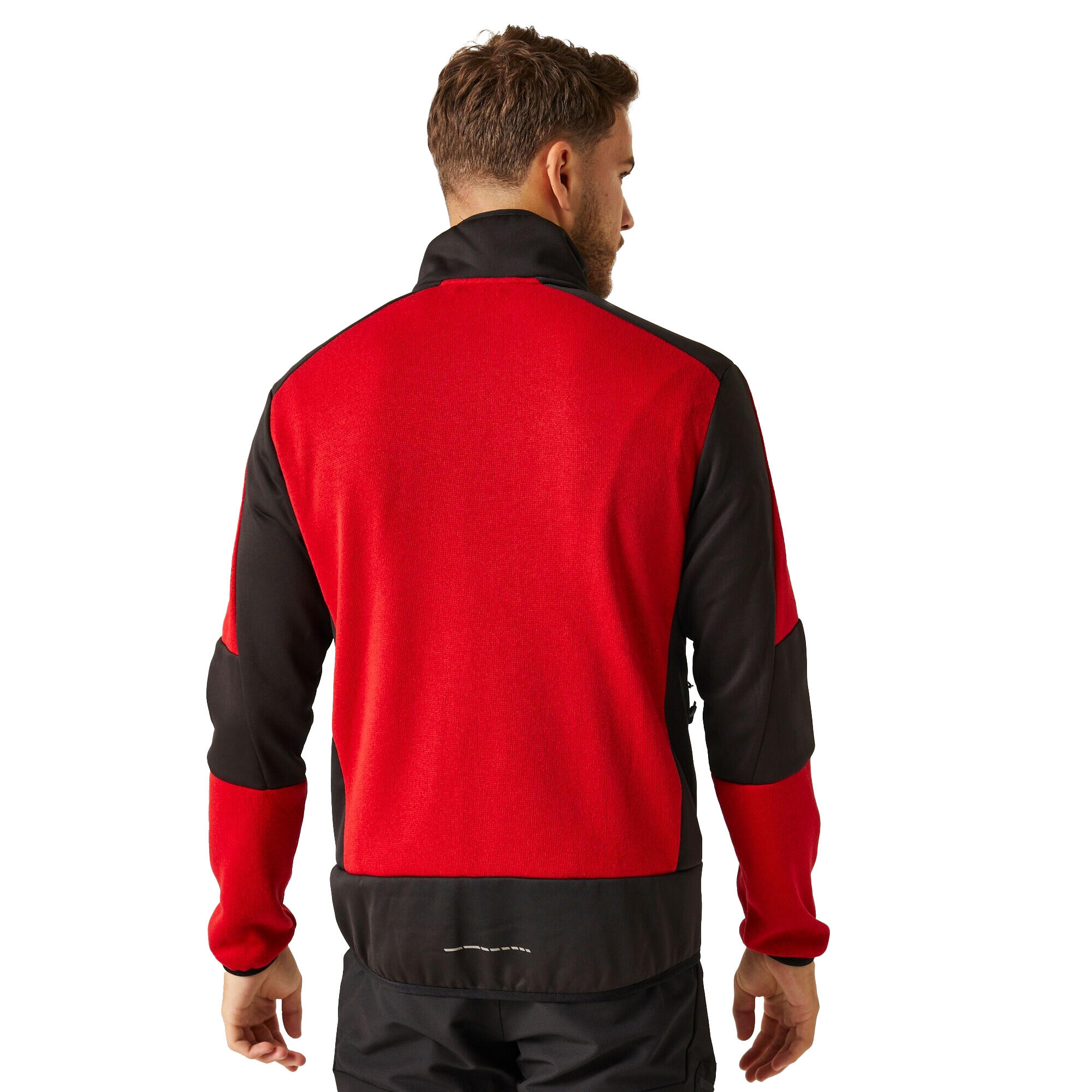 Midlayer Elasticizzata Adulto Unisex Regatta Professional Rosso Classico Nero 4/5