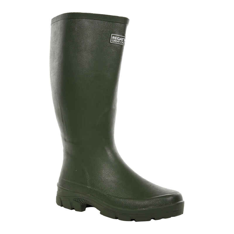 Great Outdoors Mens Mumford II Rubber Wellington Boots (Deep Green ...
