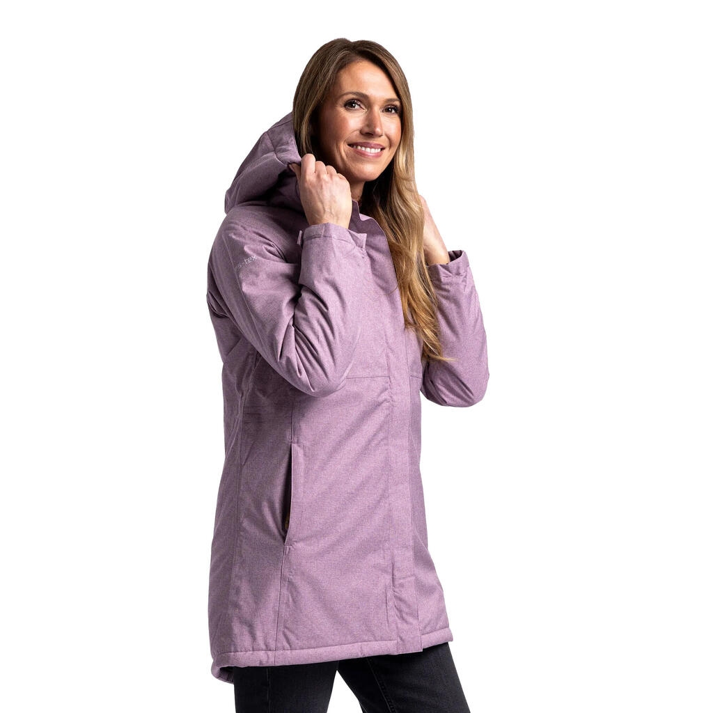 Womens/Ladies Wintertime Waterproof Jacket (Rose Tone)