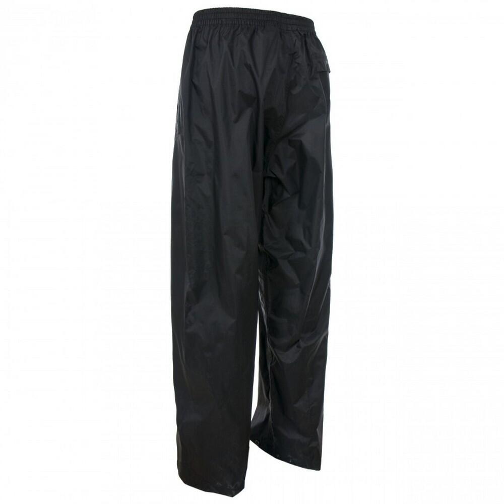 Kinderen/Kinderen Qikpac Waterdichte Packaway Broek (Zwart) 2/5