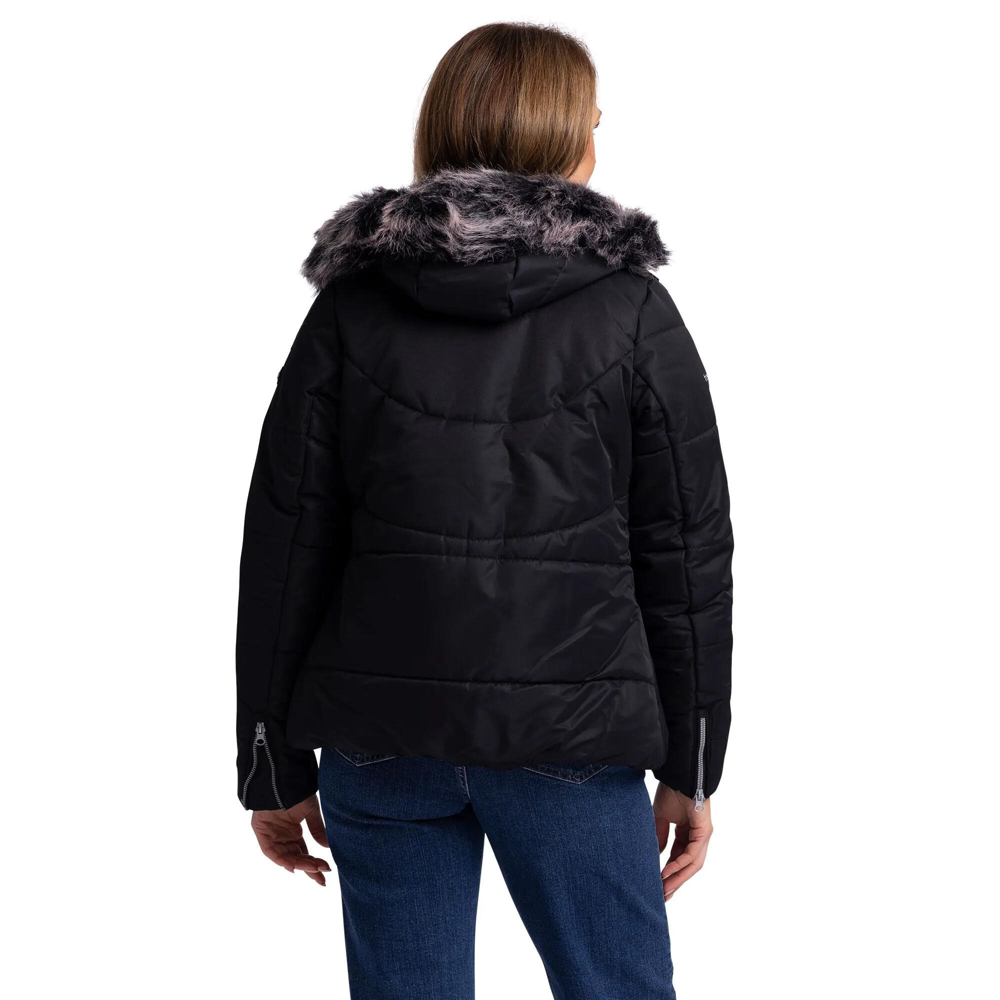 Veste Imperméable RECAP Femme (Noir) 4/5
