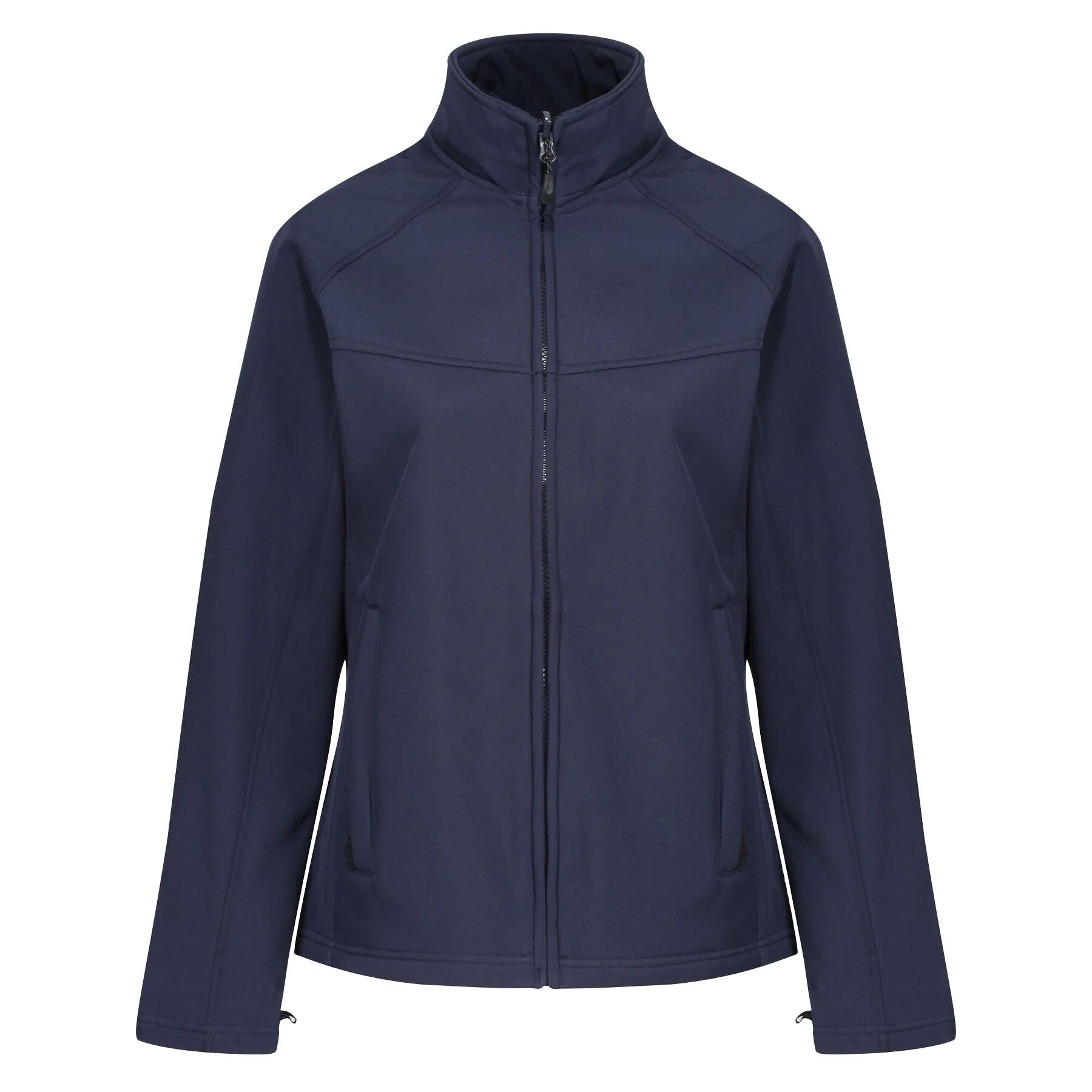 REGATTA Ladies Uproar Softshell Wind Resistant Jacket (Navy /Navy)