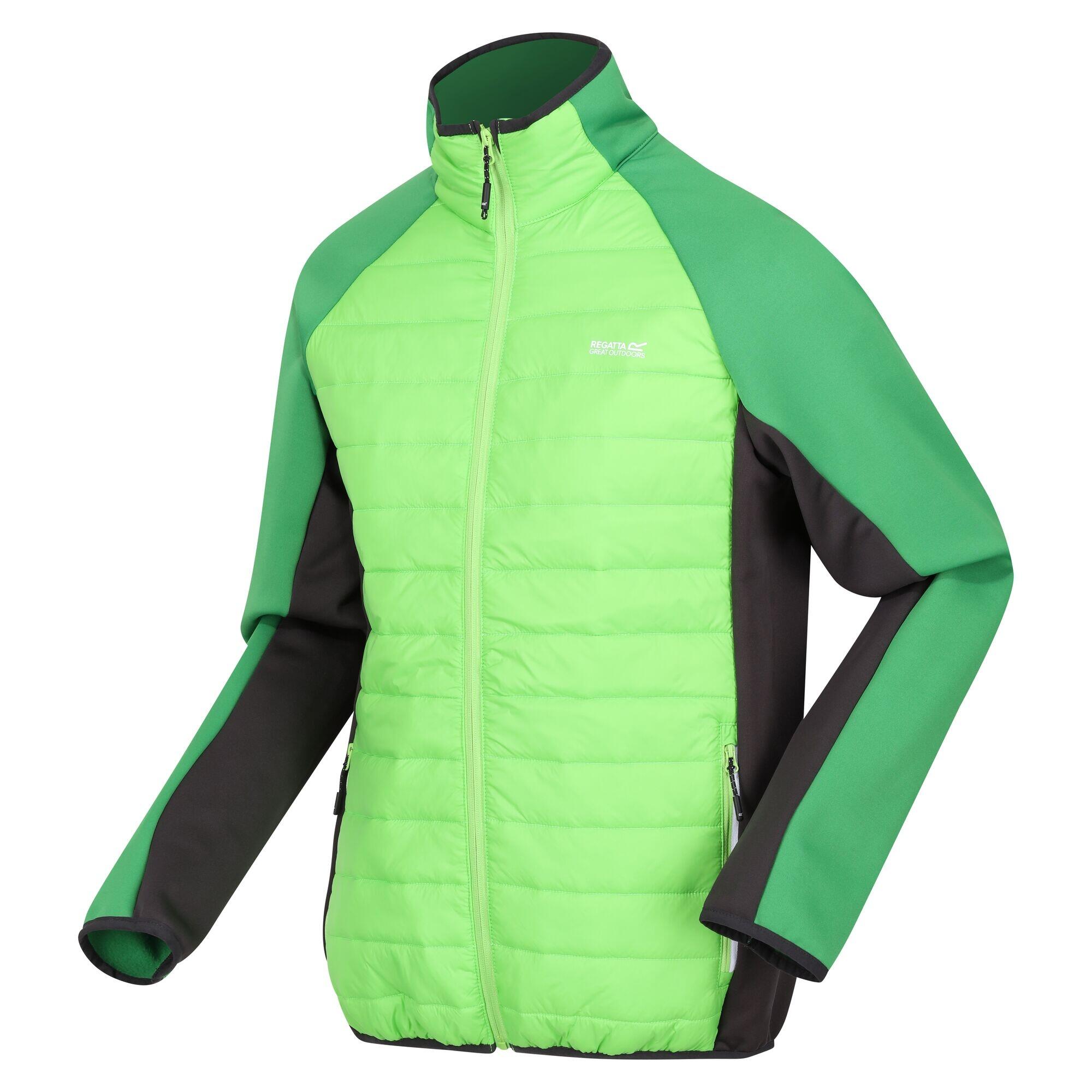 Chaqueta Híbrida Clumber IV para Hombre Verde Jasmín, Campo Verde 4/5