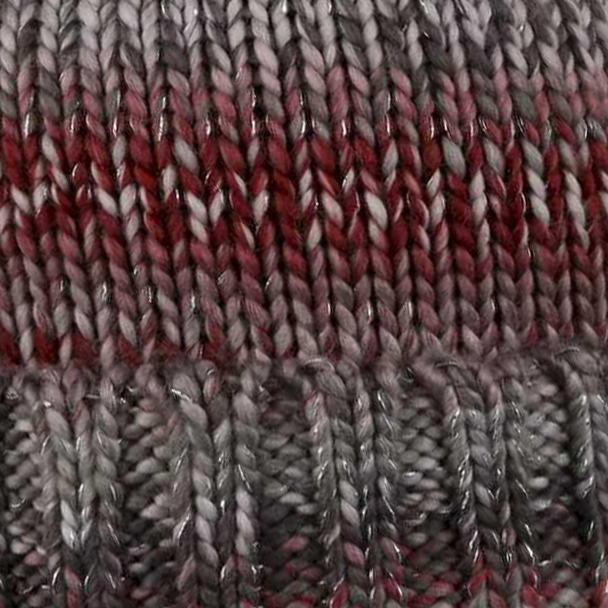 Bonnet Tricoté À Pompon FROSTY Femme (Bordeaux) 3/5