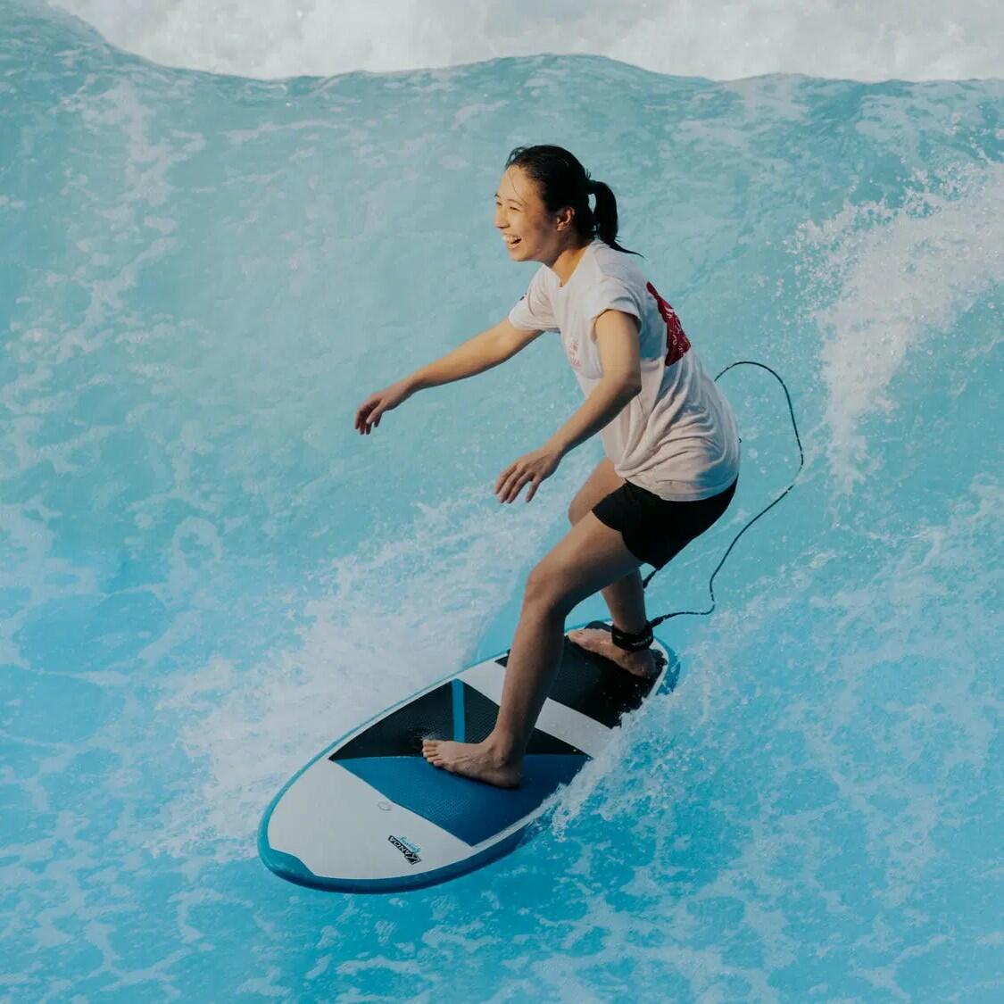 Foamy FLAT 5’6 EVA - het ideale board voor alle beginners in het riviersurfen 7/7