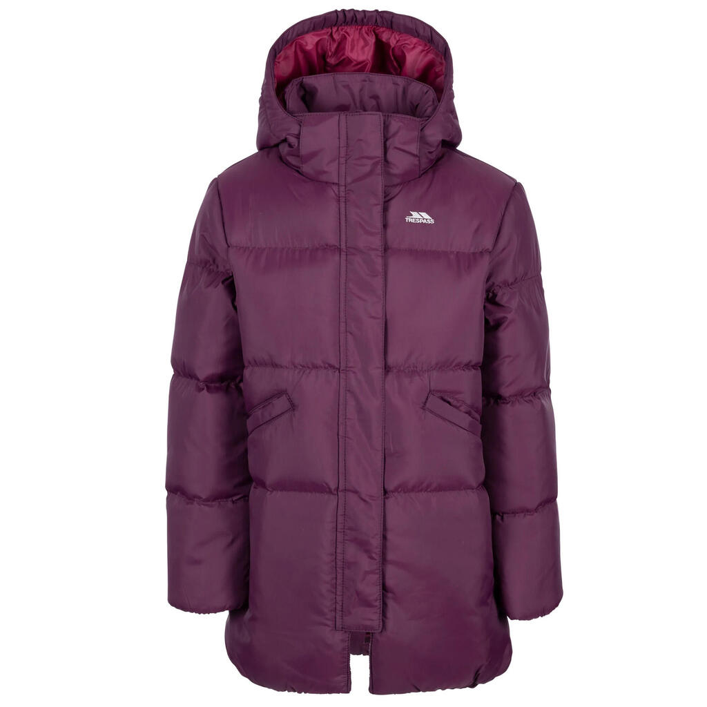 Girls Ailie Casual Padded Jacket (Potent Purple)