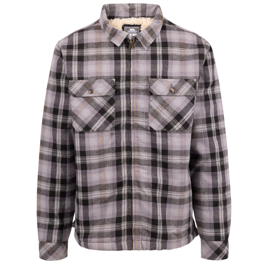 Mens Danehill Sherpa Lined Shirt (Storm Grey)