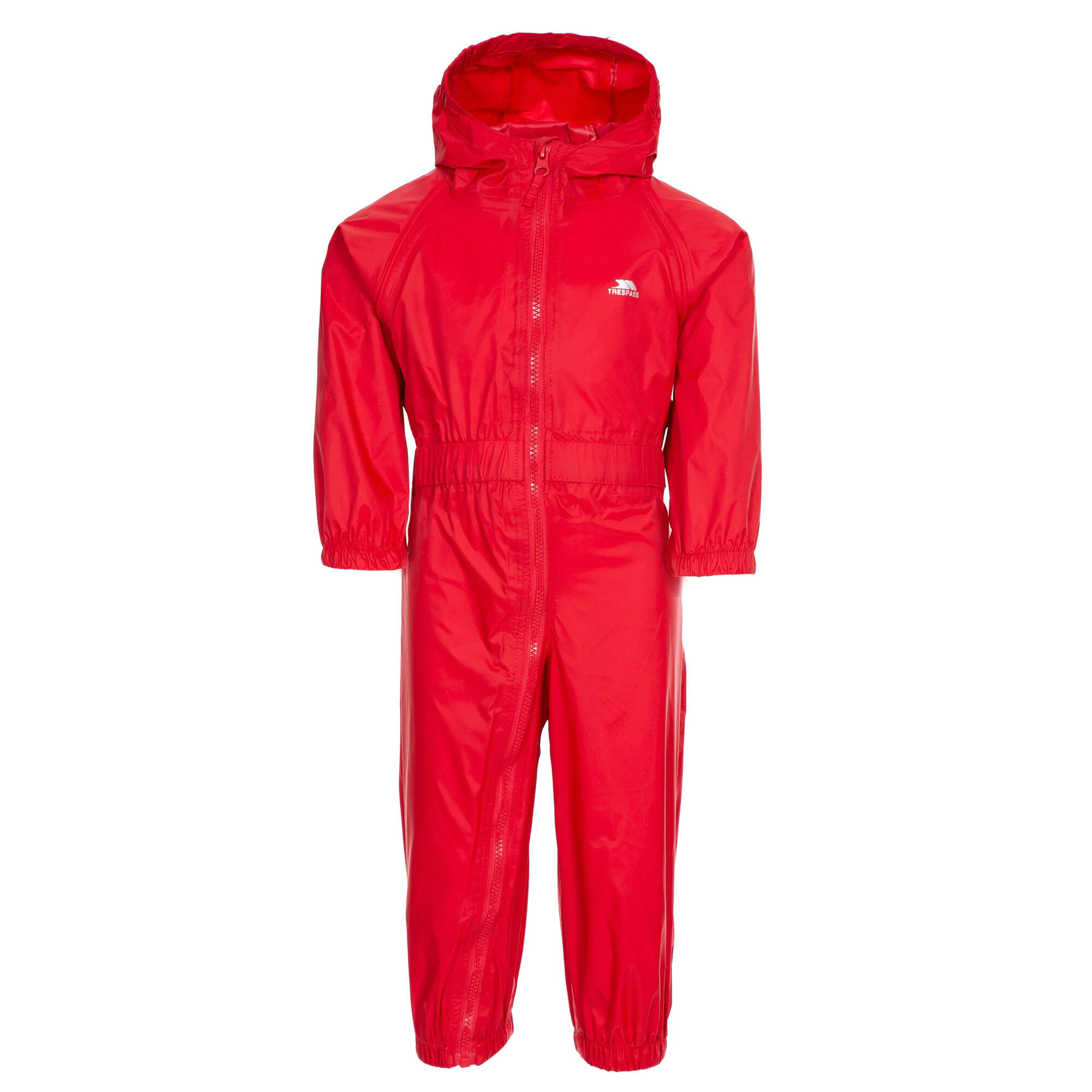 TRESPASS Baby's knop Regenpak (Rood)