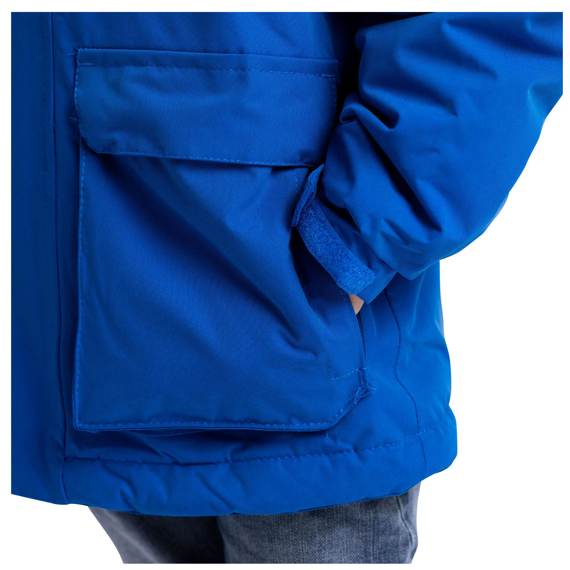Giacca Impermeabile Ragazzi Trespass Lost Blu 3/5