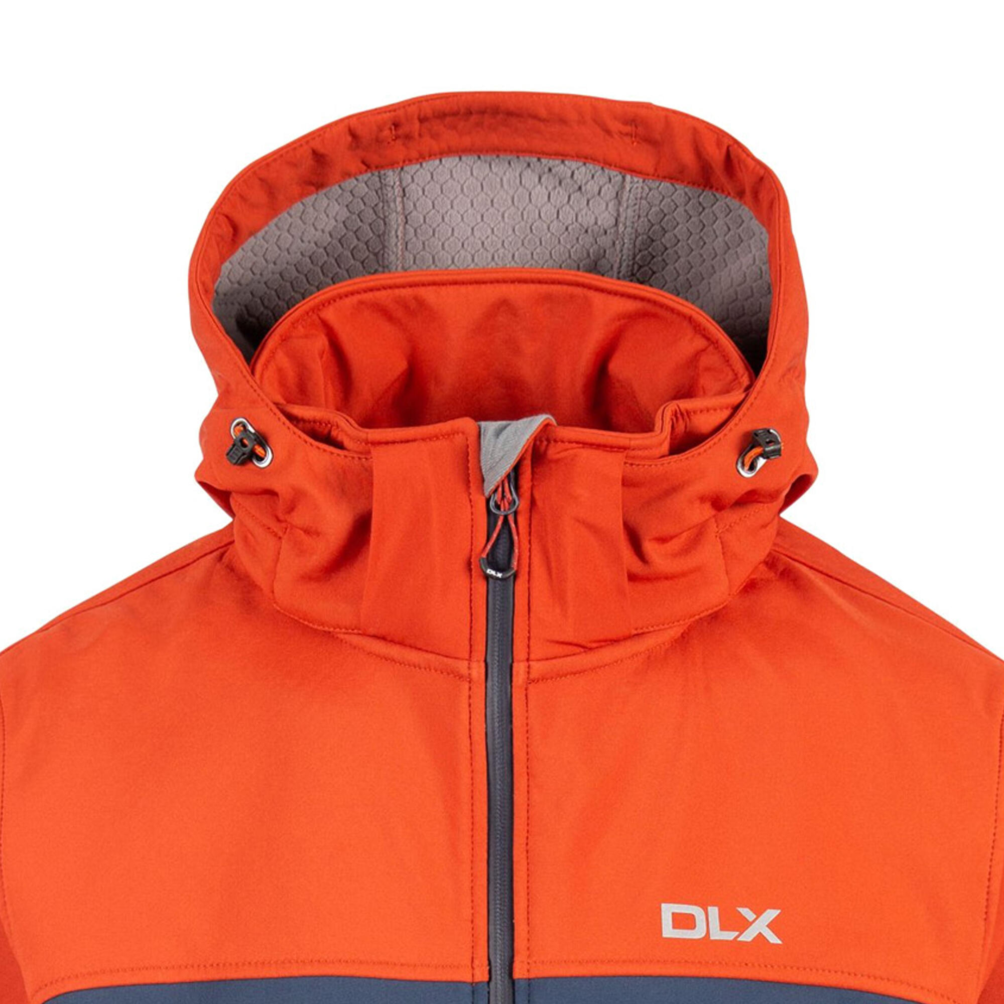Mens Moyler DLX Soft Shell Jacket (Burnt Orange) 3/5