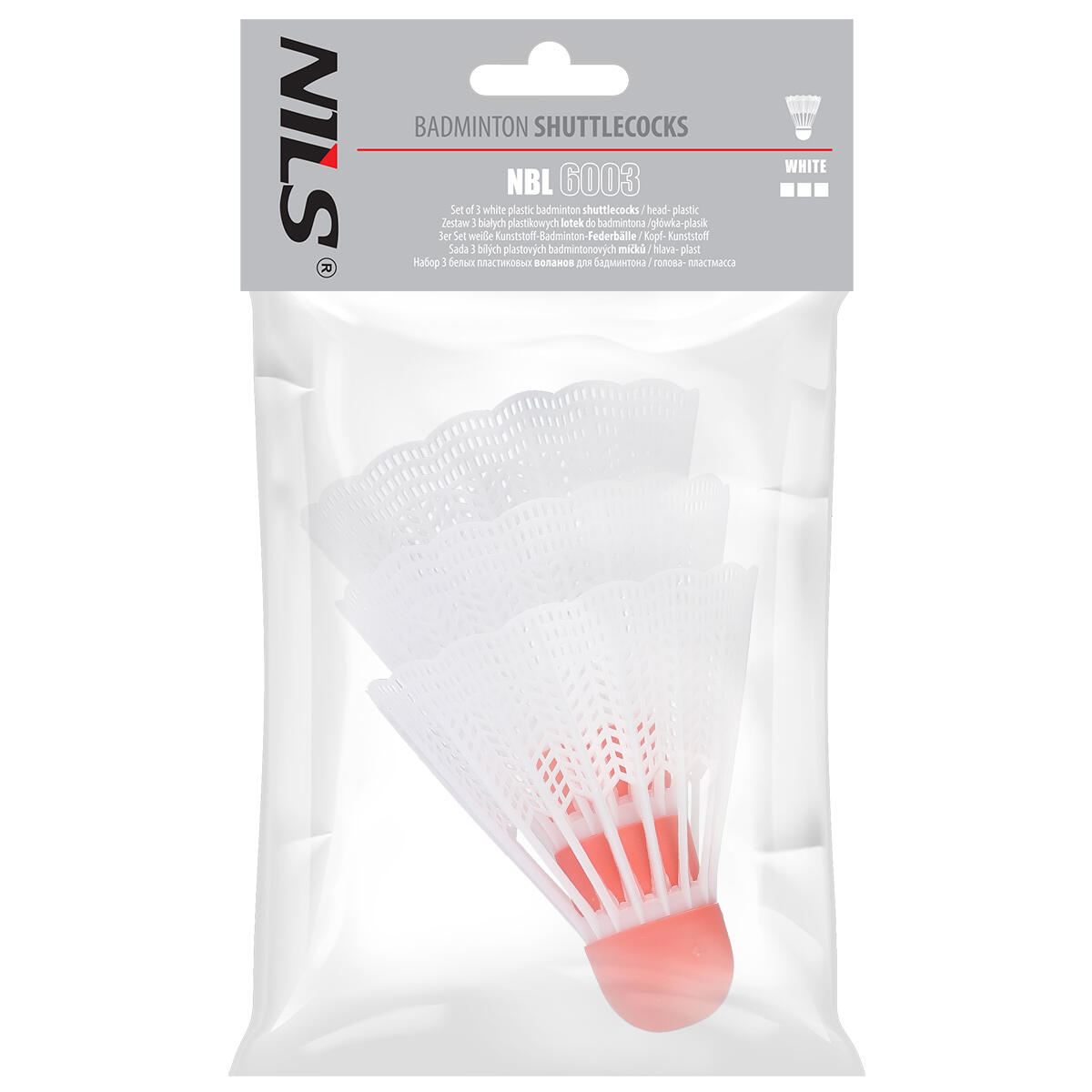 NILS Badmintonové míčky NBL6003