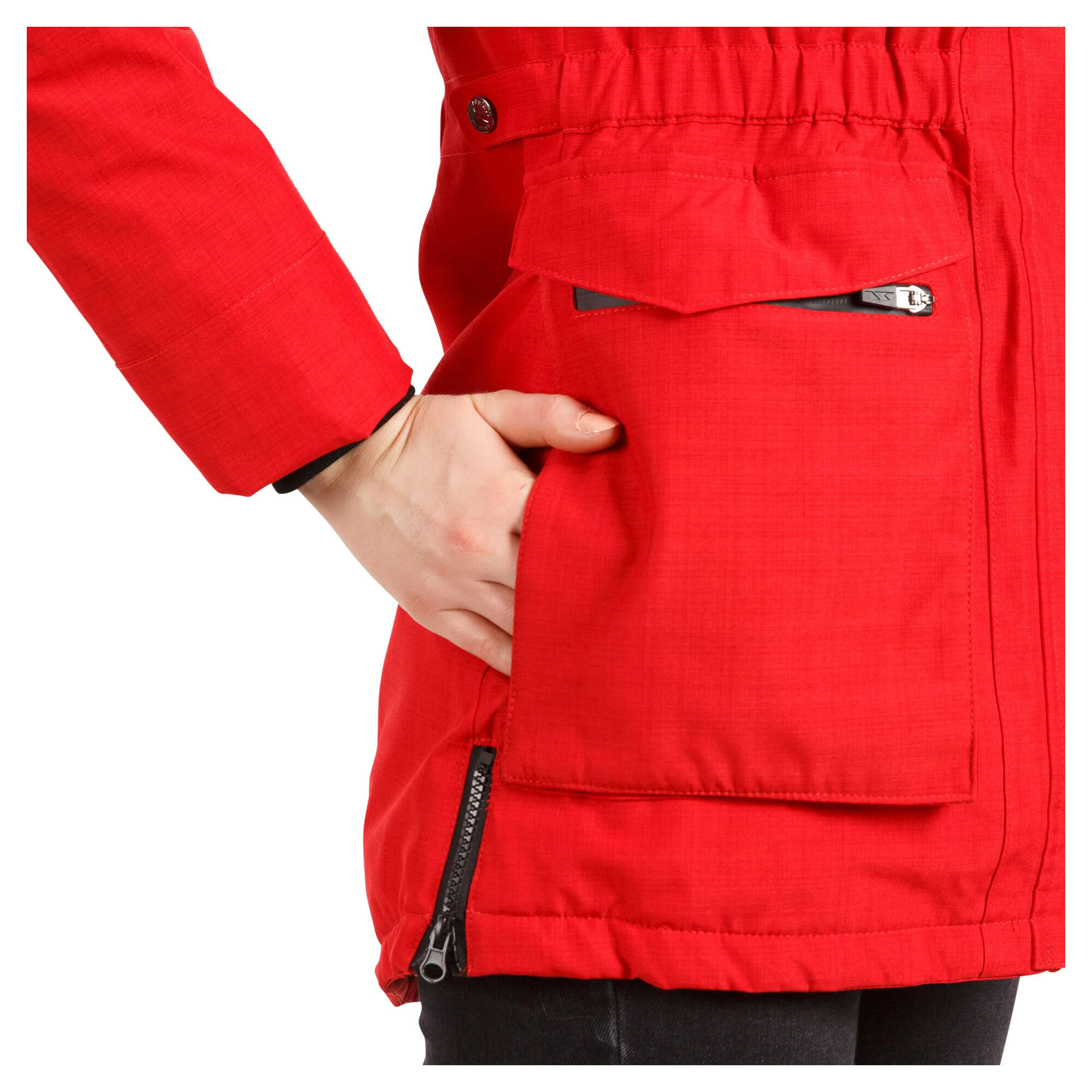 Parka CAPTION Femme (Rouge) 3/5