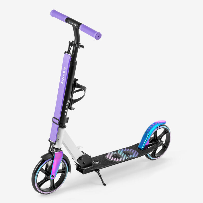 Scooter urbana Movino Infinity Rainbow para crianças, adolescentes e adultosy-90