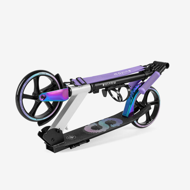 Scooter urbana Movino Infinity Rainbow para crianças, adolescentes e adultosy-90
