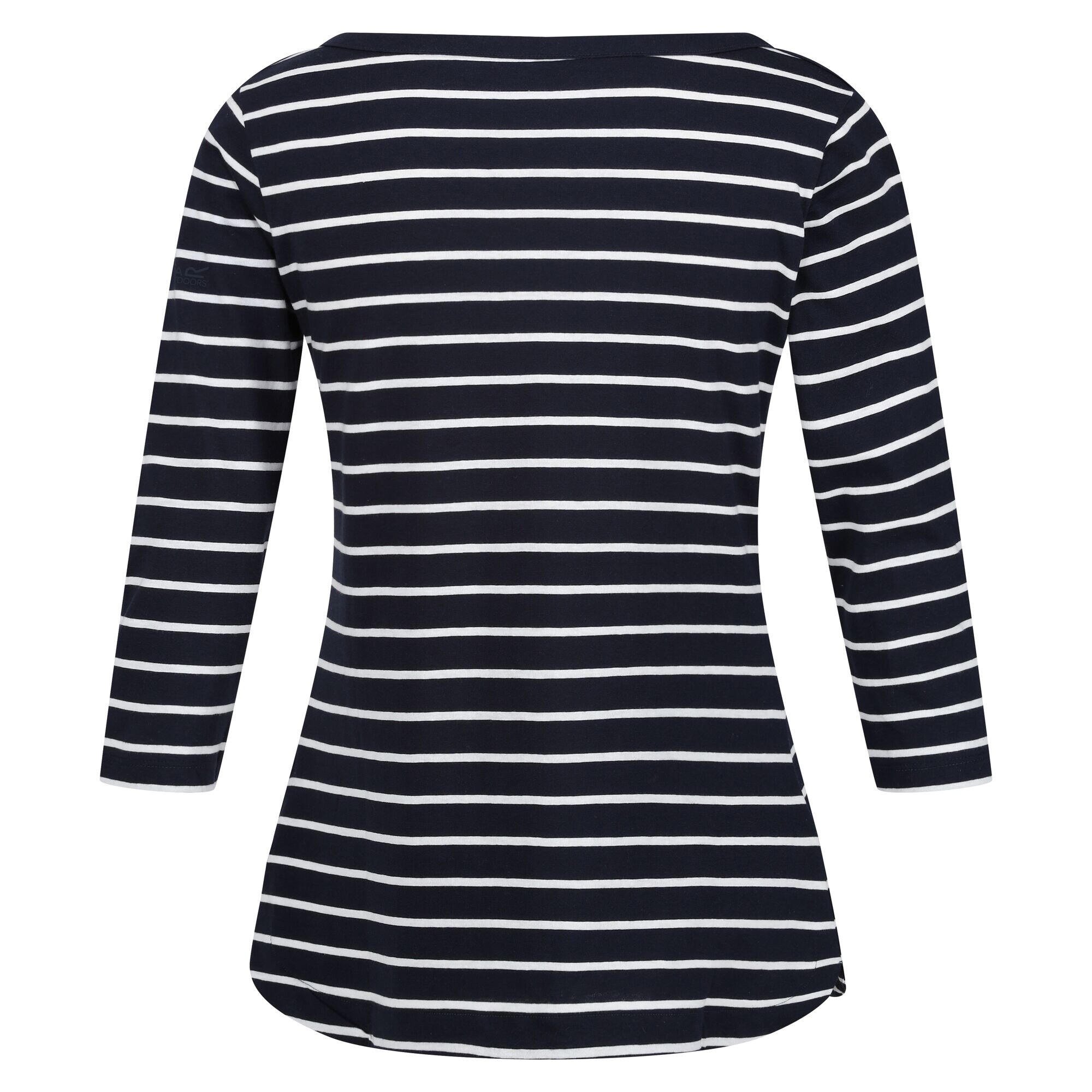 Haut Manches ¾ BAYLETTA Femme (Bleu Marine / Blanc) 2/5
