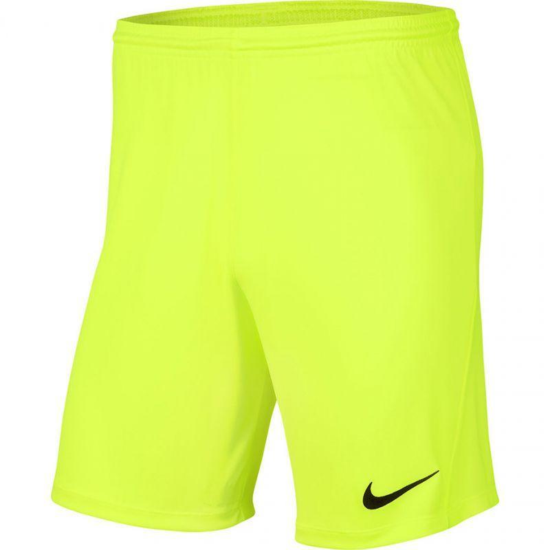 NIKE Heren Dry Park III Korte Broek (Volt)