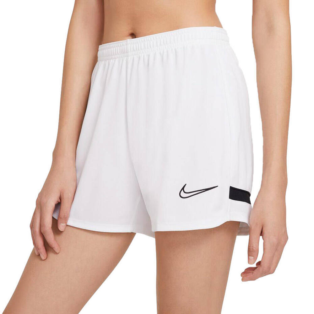NIKE Pantalones Cortos Dri FIT Academy para Mujer Blanco