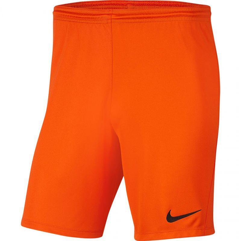NIKE Heren Dry Park III Korte Broek (Veiligheid Oranje)
