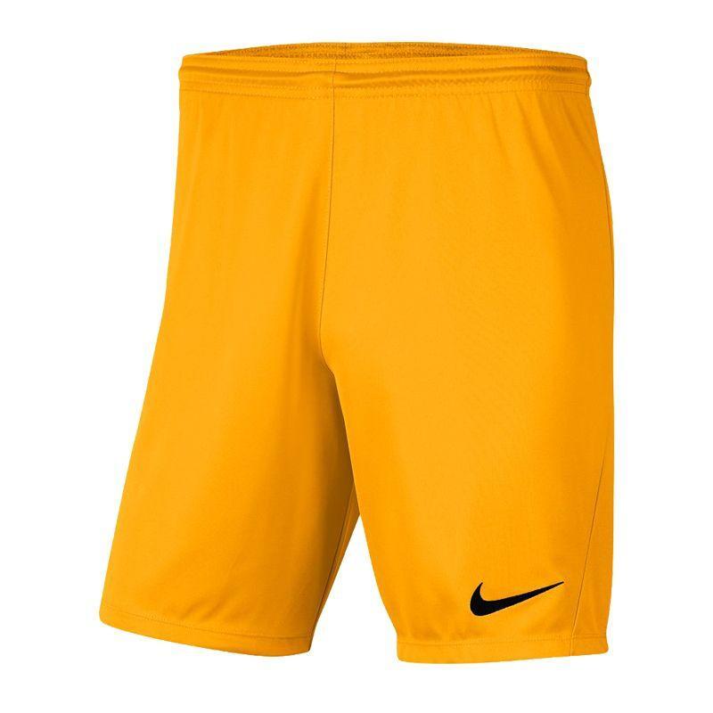 NIKE Heren Dry Park III Korte Broek (Goud)