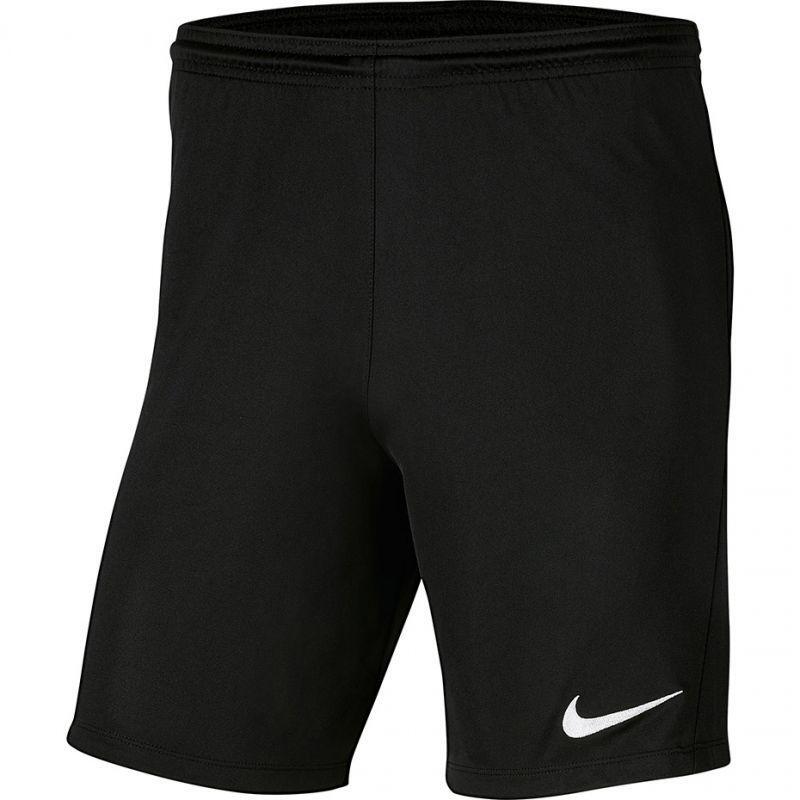 NIKE Heren Dry Park III Korte Broek (Zwart)