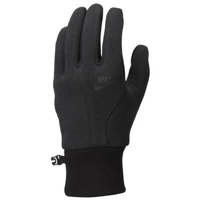 Heren fleece thermafit hardloophandschoenen (zwart)