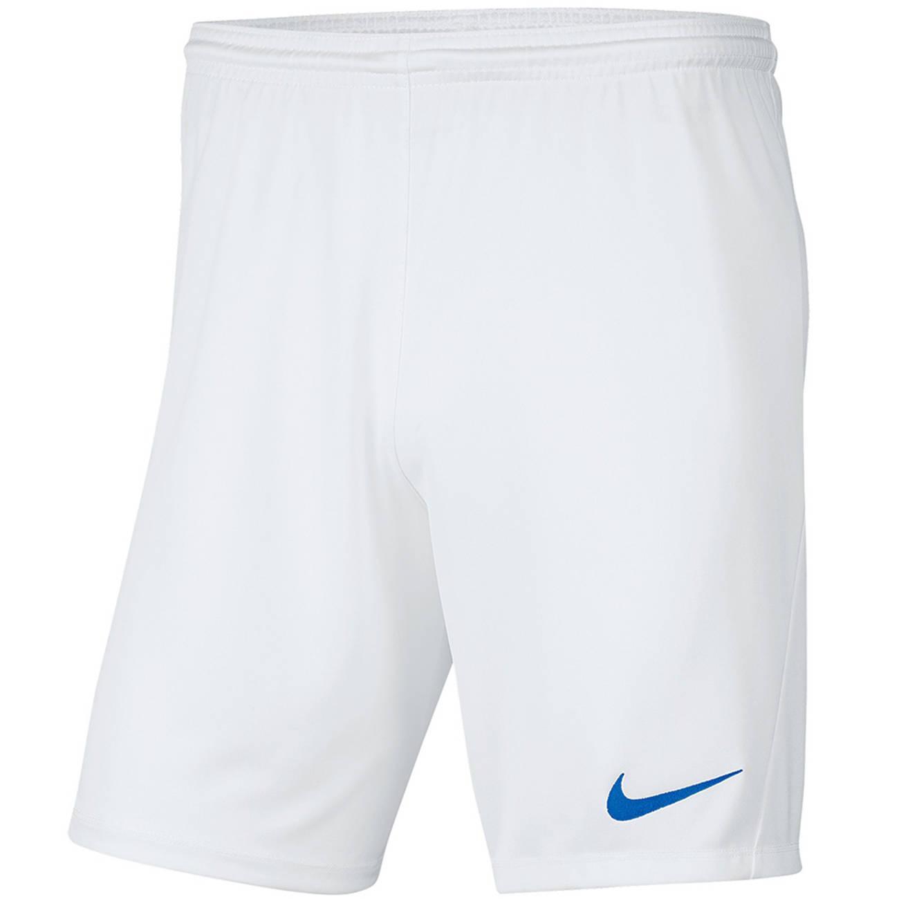 NIKE Kinderen/Kinderen Park III Korte Broek (Wit)
