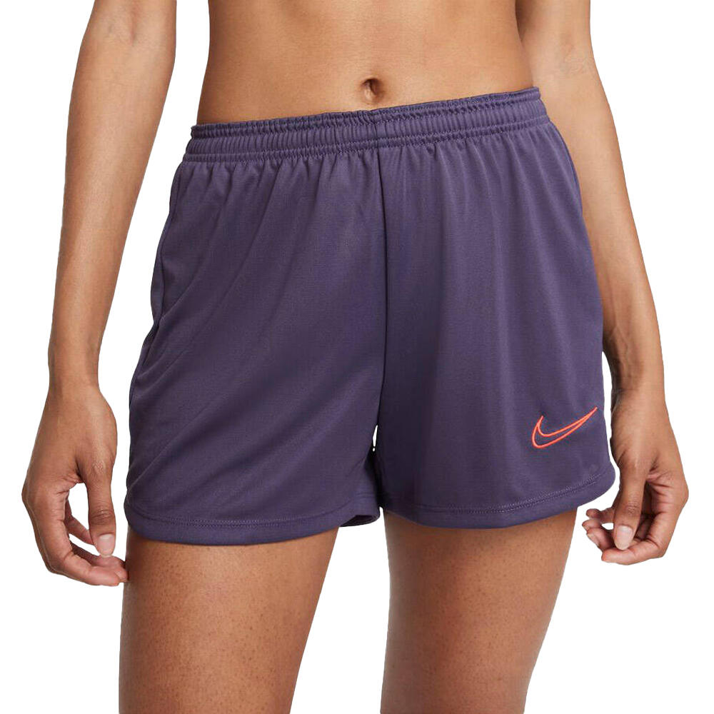 NIKE Pantalones Cortos Dri FIT Academy para Mujer Violeta