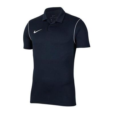 Heren park 20 drifit poloshirt (marineblauw)