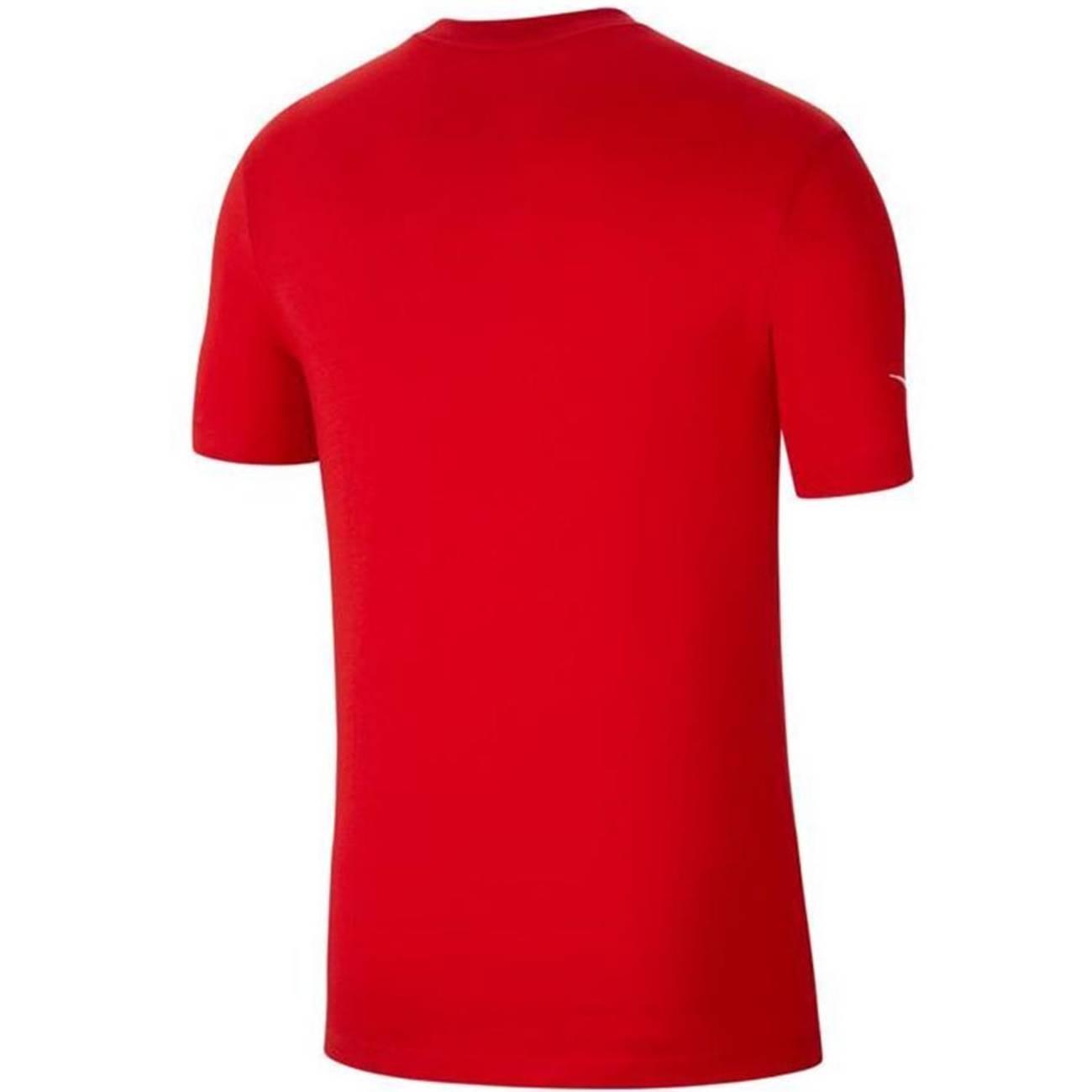 Camiseta Park Logotipo para Hombre Rojo 3/4
