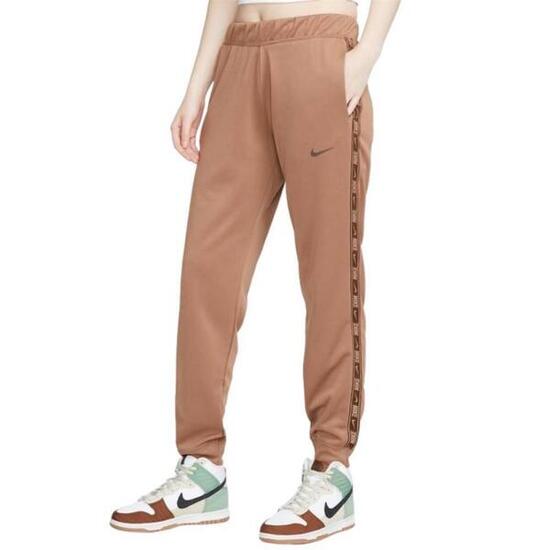Pantaloni Da Jogging Nastrato Donna Nike Marrone