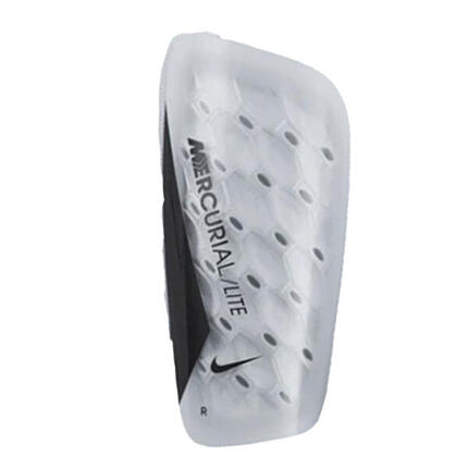 Protectores para Tíbia Mercurial Lite para Adultos Unisex Blanco