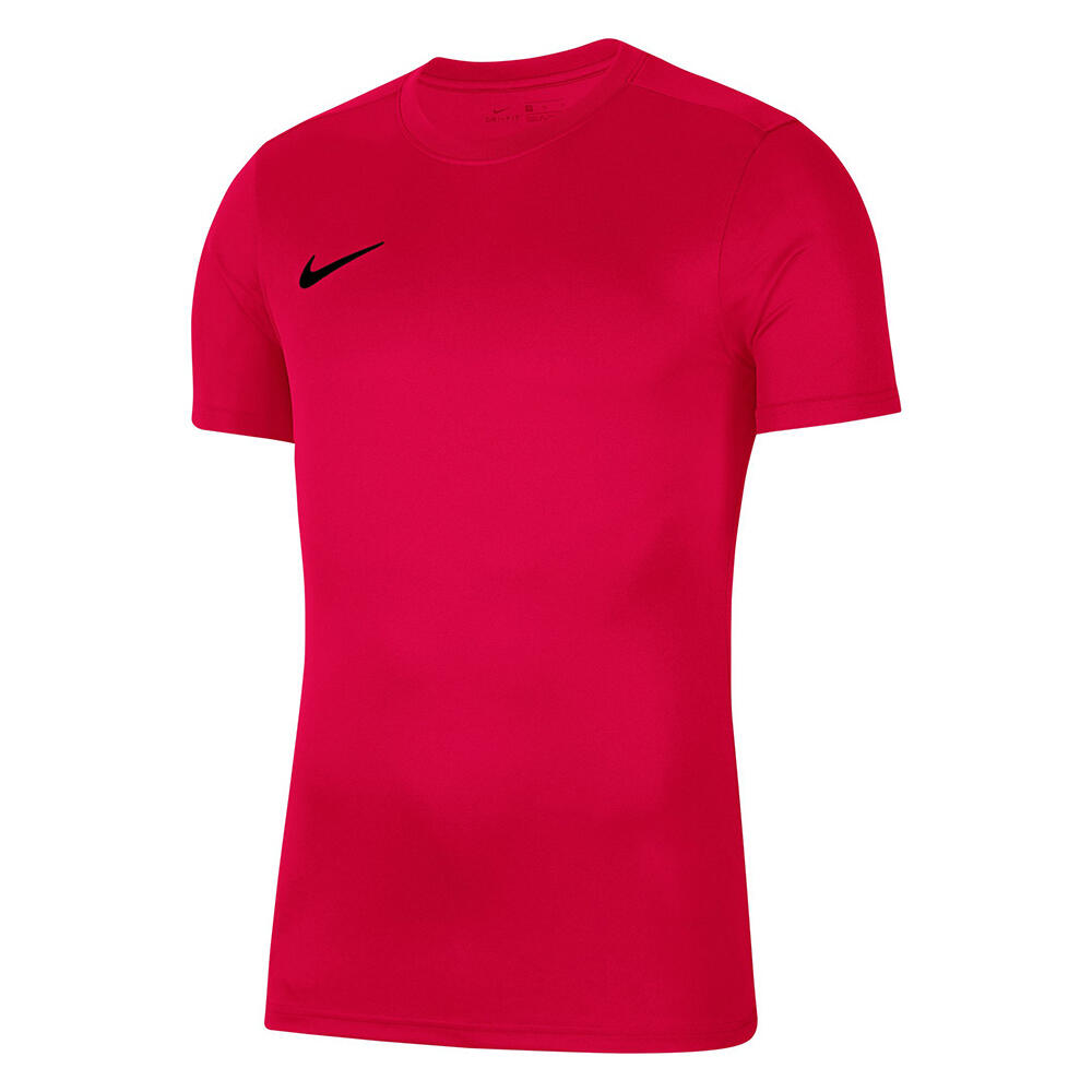 NIKE Camiseta Park VII de DriFIT para Niños/Niñas Rojo Brillante