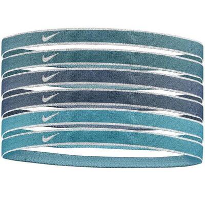 Swoosh metallic sport hoofdband (set van 6) (veelkleurig)
