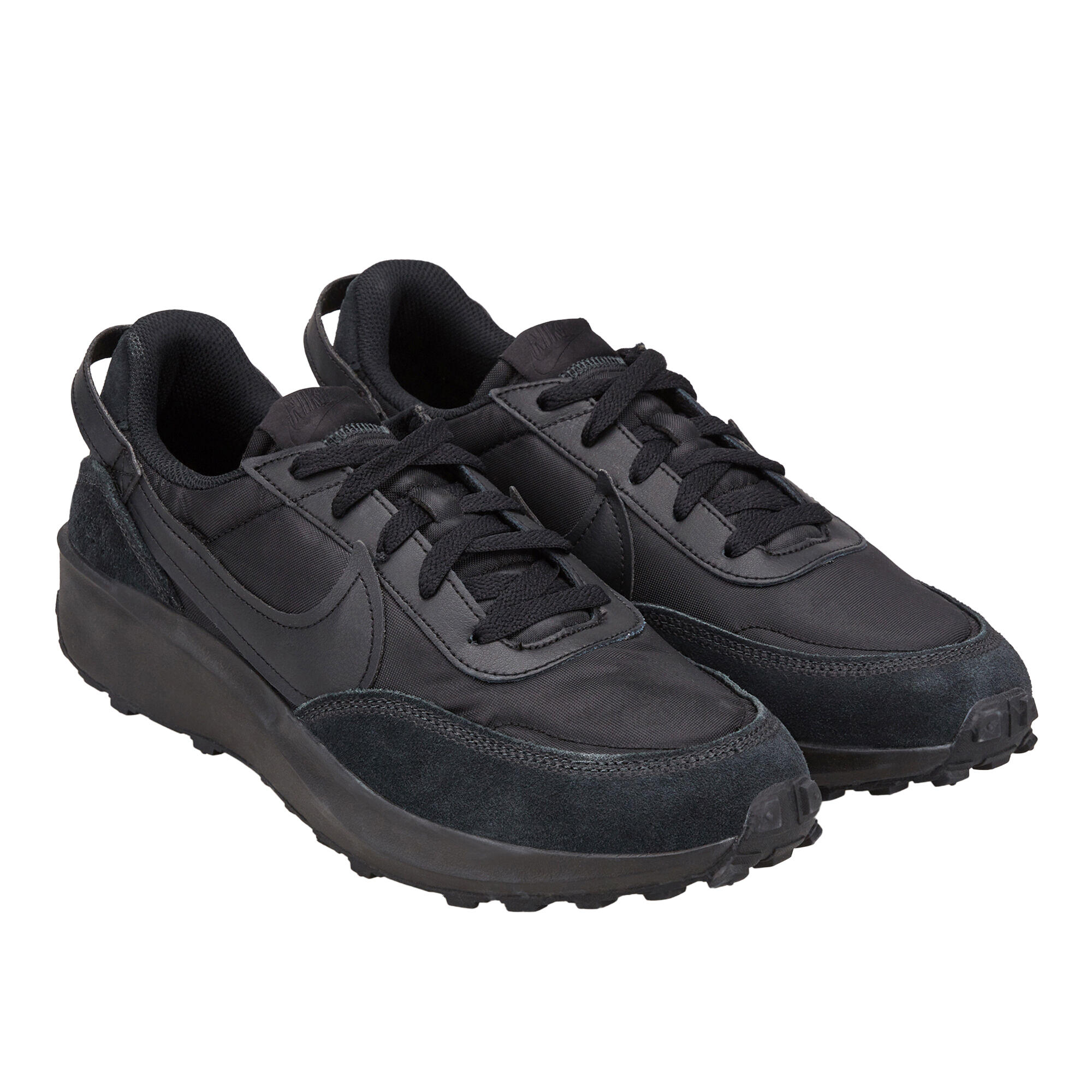 Leren heren Debut Trainers (Zwart) NIKE | Decathlon
