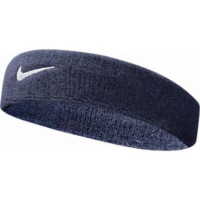 Swoosh hoofdband (marineblauw)