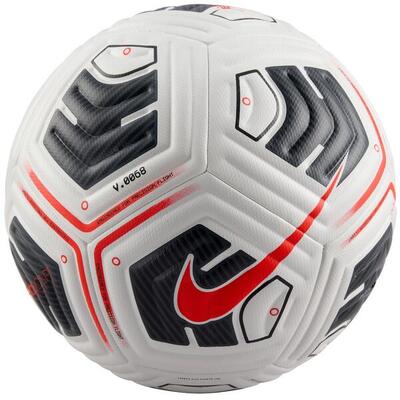 Voetbal met academy plus logo (wit/zwart)
