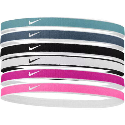 Swoosh sport hoofdband (set van 6) (veelkleurig)