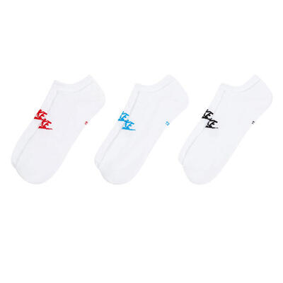 Heren everyday essential sokken (pak van 3) (wit)