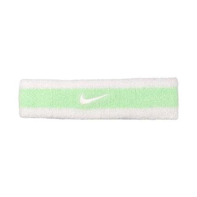 N0001544117os swoosh hoofdband (wit/groen)