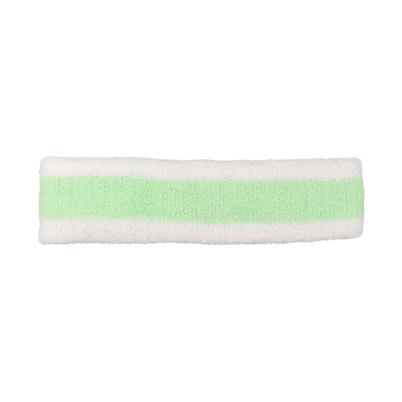 Fascia Per Capelli Swoosh Nike N0001544117OS Bianco Verde 2/2