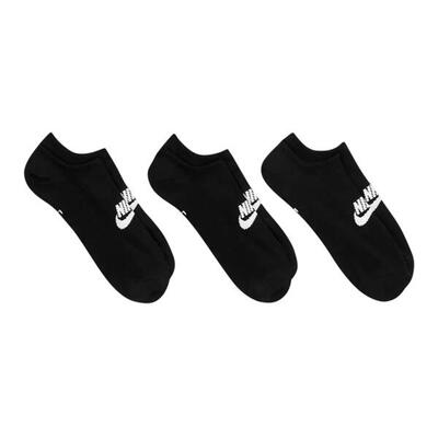 Heren everyday essential sokken (pak van 3) (zwart)