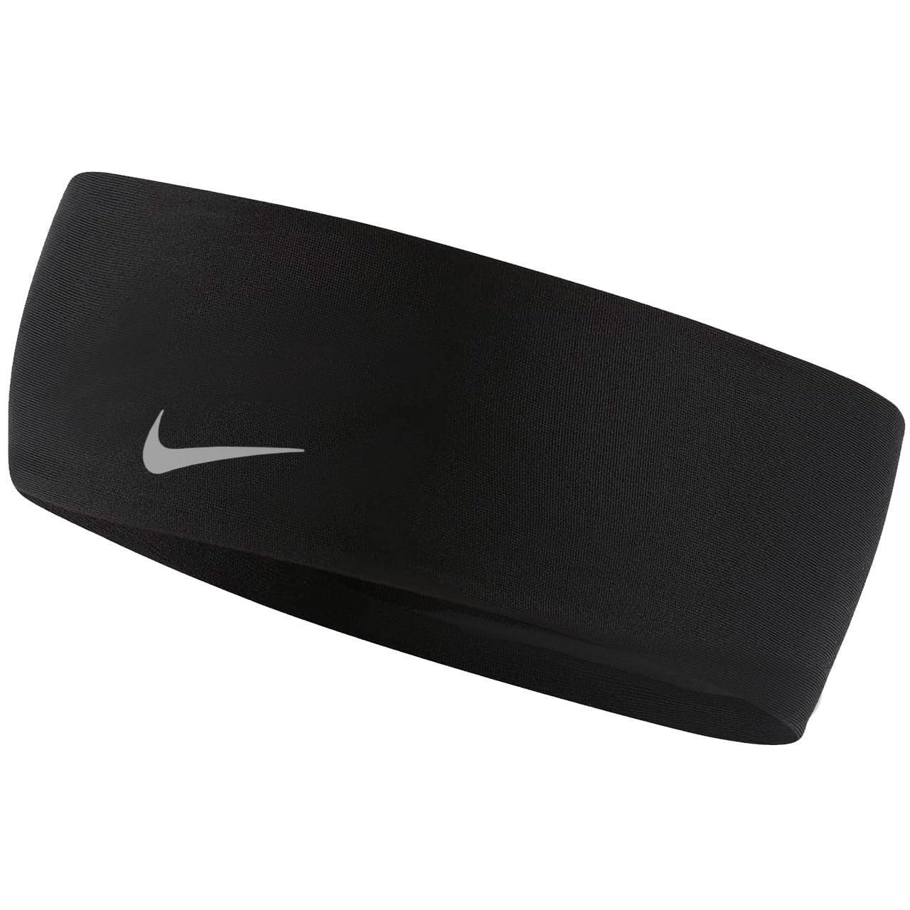 "2.0" Stirnband Damen und Herren Schwarz 1/2