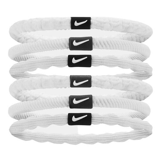 Elastici Per Capelli Misura Confezione 6 Nike Flex Bianco