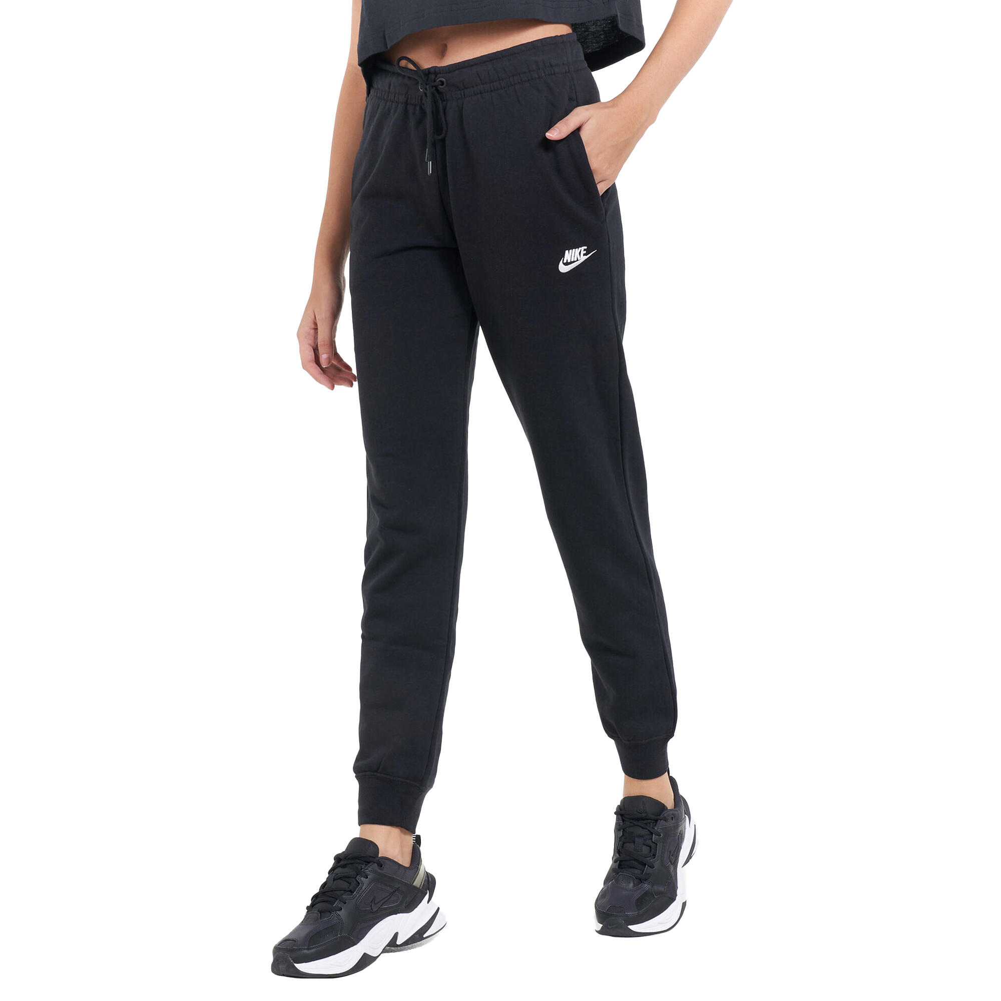 NIKE Pantalón de Chándal Essential para Mujer Negro