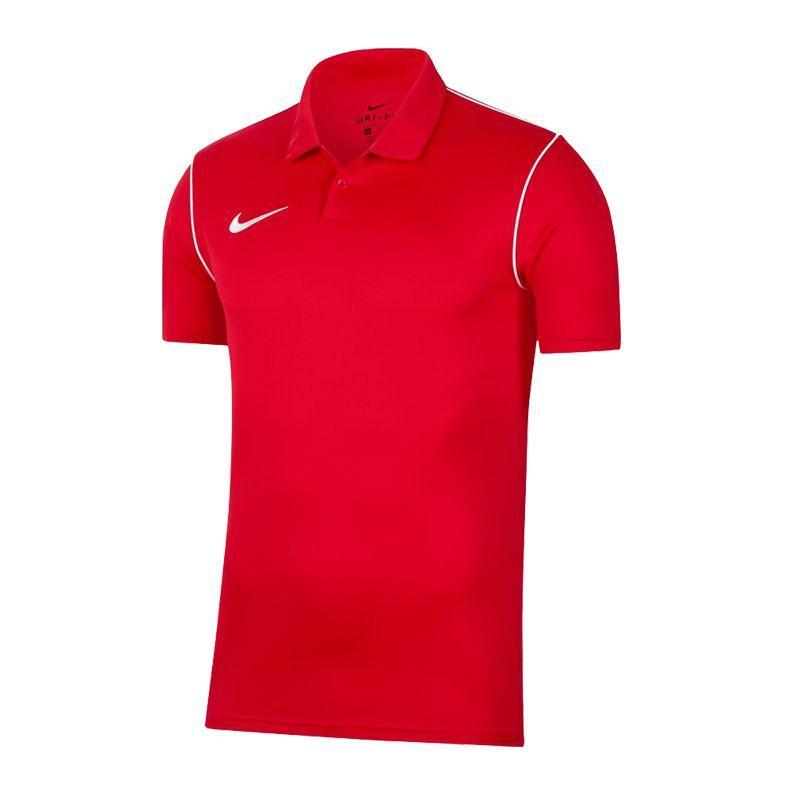 NIKE Heren Park 20 DriFIT Poloshirt (Rood)