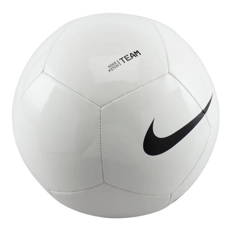 Nike - Ballon De Foot Pitch Team (blanc) - Ballon De Foot - Blanc - 5 - Decathlon
