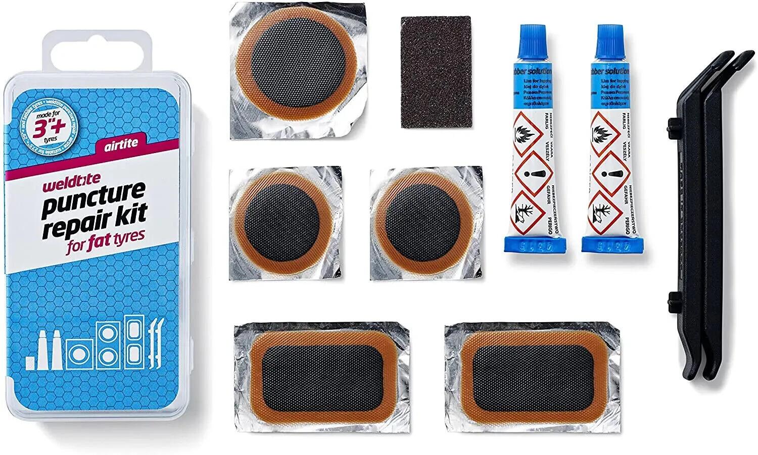 WELDTITE Weldtite Puncture Repair Kit for Fat Tyres
