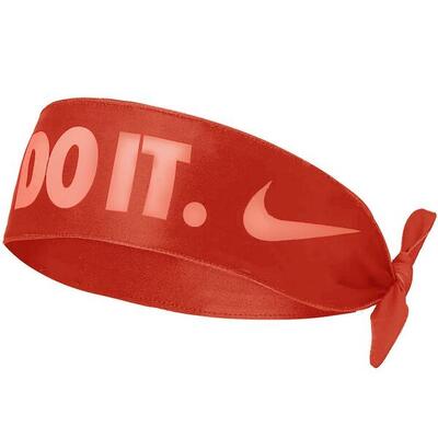 Fascia Per Capelli Logo Nike Rosso