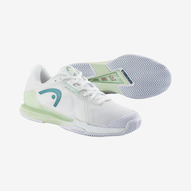 Head Sprint Pro 4.0 Clay 274195 Whln Blanco Mujer