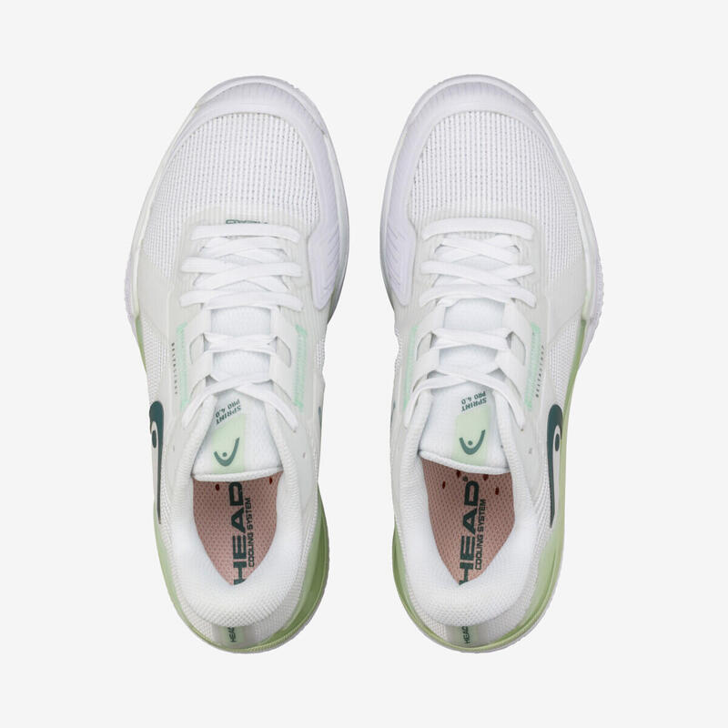 Head Sprint Pro 4.0 Clay 274195 Whln Blanco Mujer